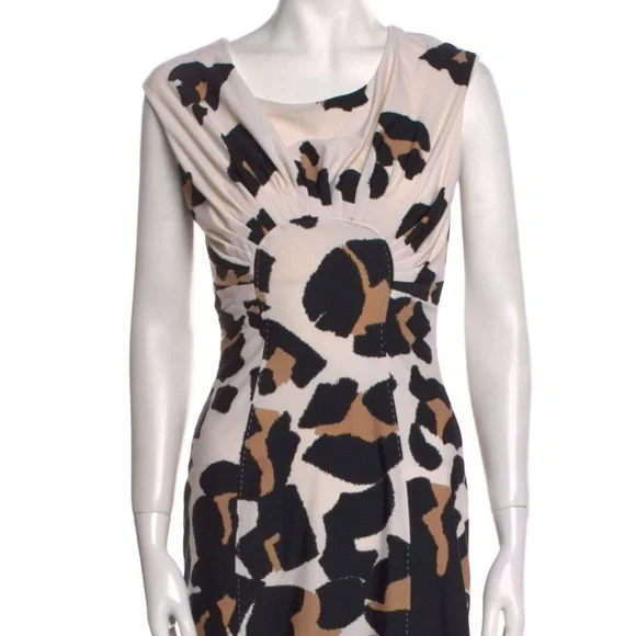 NEW Roberto Cavalli 2008 leopard print dress